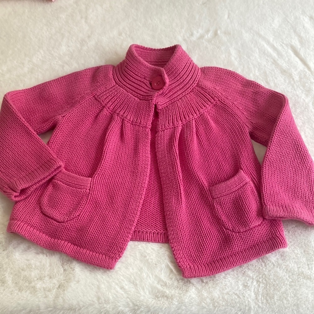 Baby Gap Pink Cardigan Sweater Size 3T